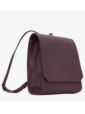 NWT Matt & Nat Mercy Vegan Leather Backpack Dwell Fig Purple Shoulder Bag
